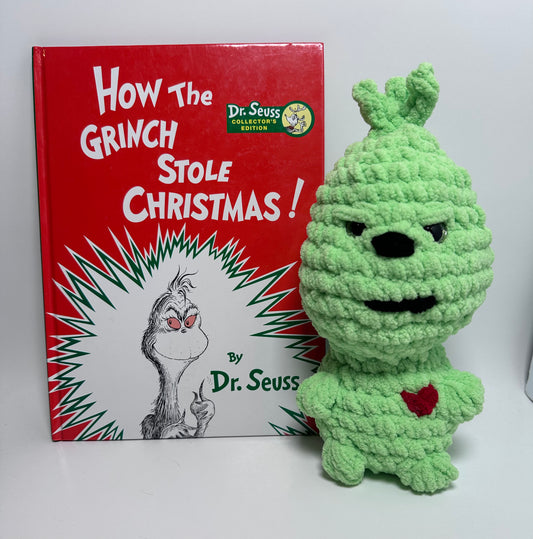 Grinch and book